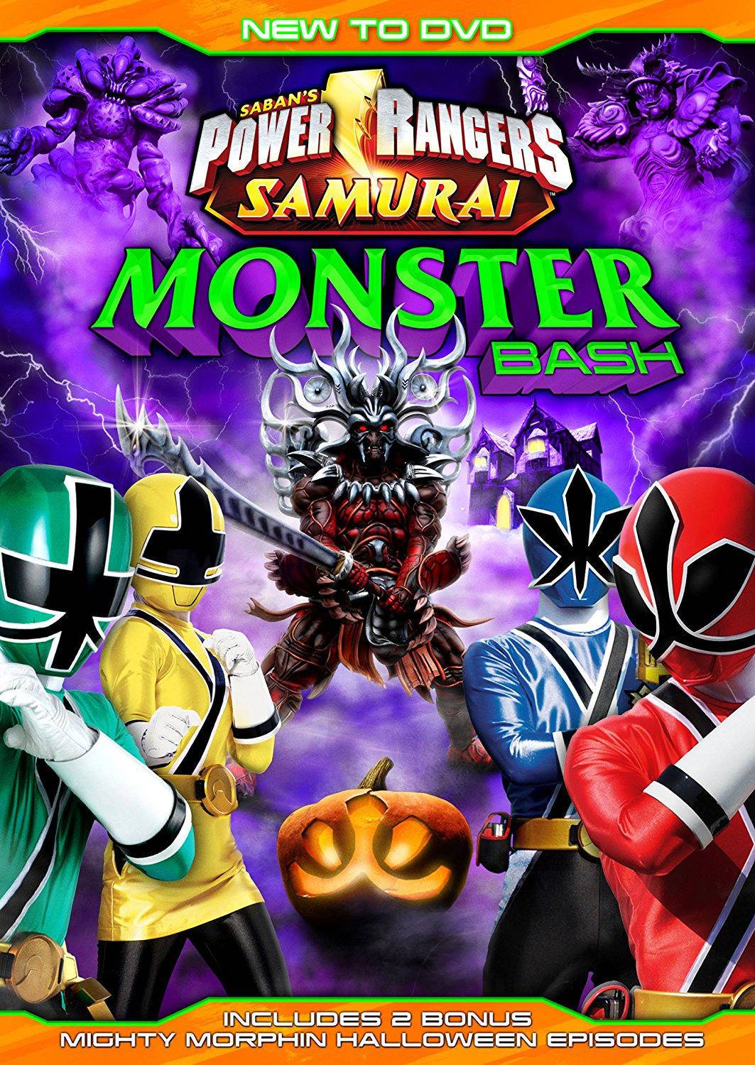 Power Rangers Samurai: Monster Bash DVD | Играландия - интернет магазин  игрушек