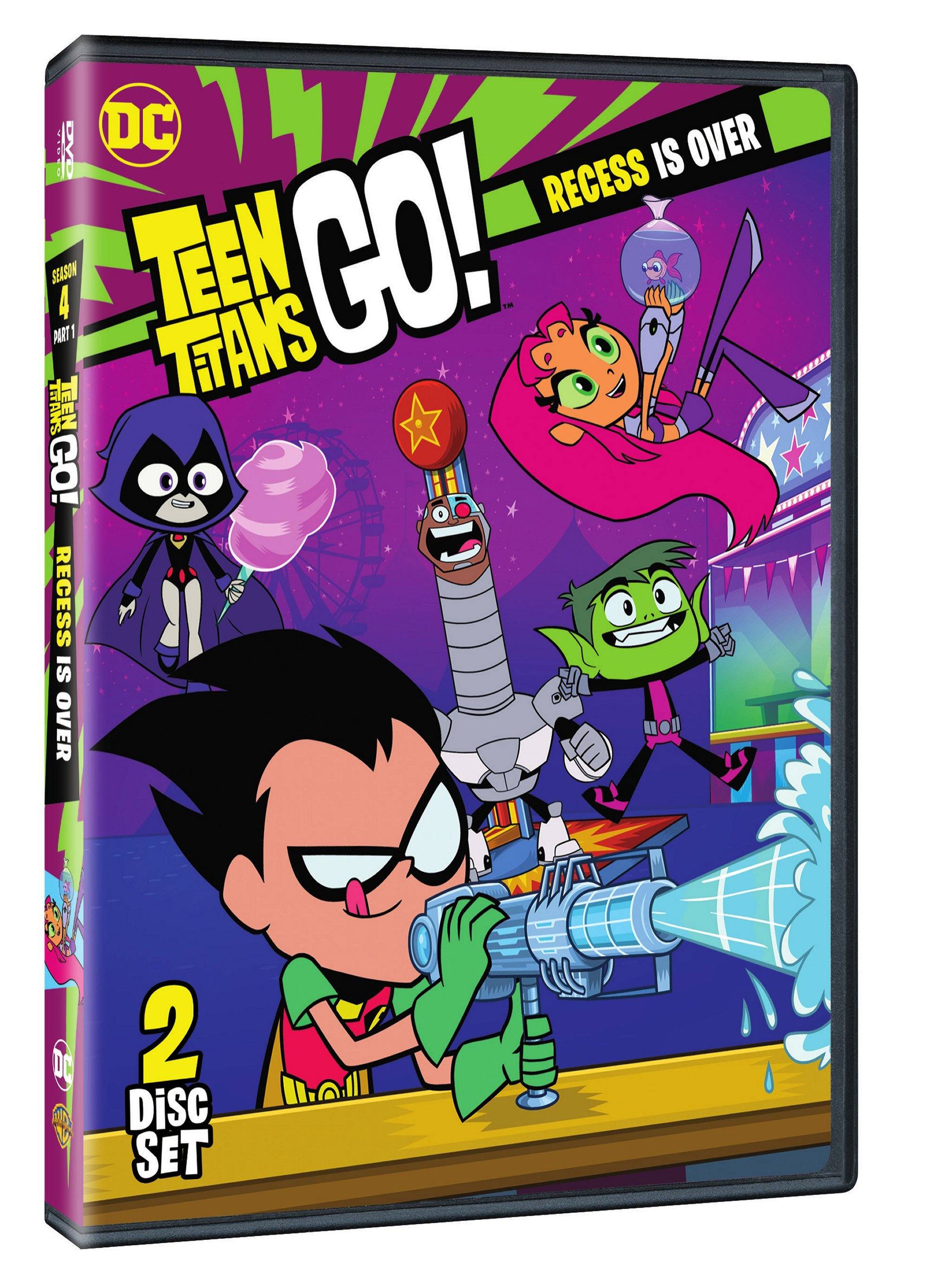 DC Comics Teen Titans Go! Recess is Over 2 Disc DVD | Играландия - интернет  магазин игрушек