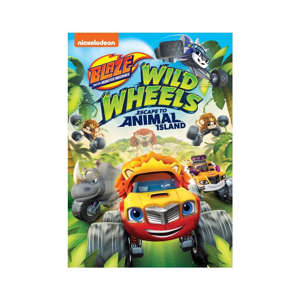 Blaze and the Monster Machines: Wild Wheels Escape to Animal Island DVD |  Играландия - интернет магазин игрушек