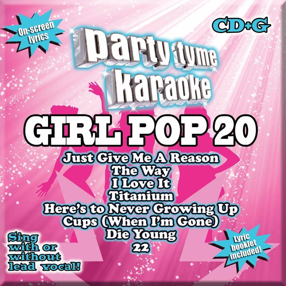 Поп 20. Диск Party Tyme Karaoke. Караоке афиша. Pop 20. Party Pop the girls.