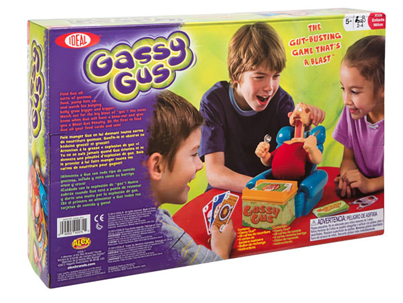 Ideal Toy Gassy Gus Game Играландия интернет магазин игрушек