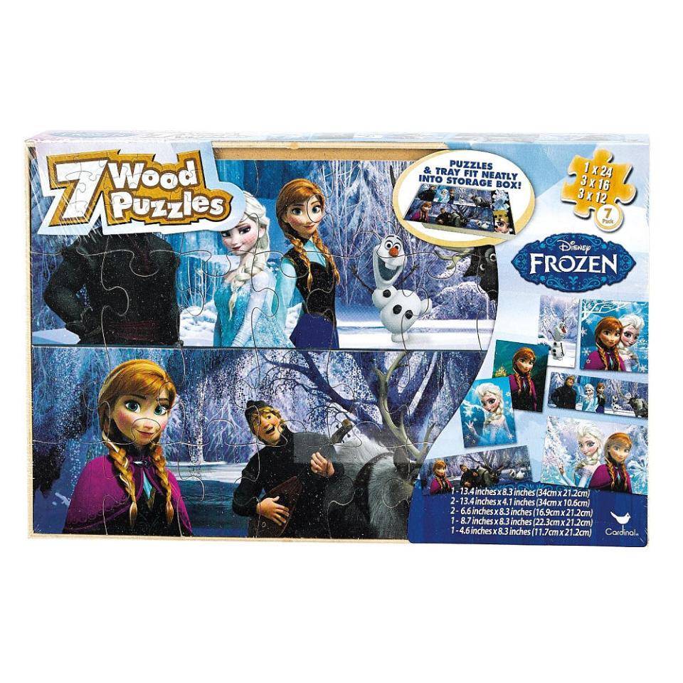 disney frozen wooden puzzle