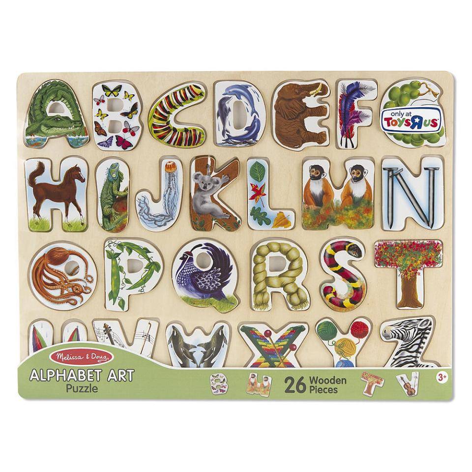 melissa & doug wooden puzzles