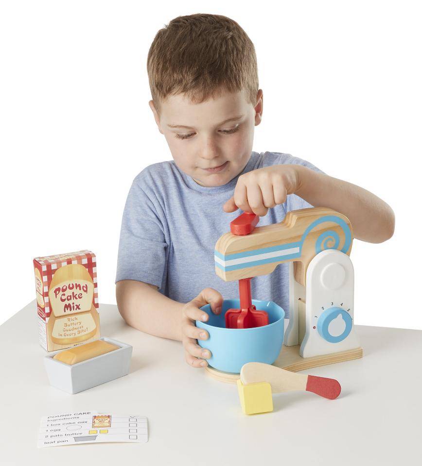 melissa and doug make a cake