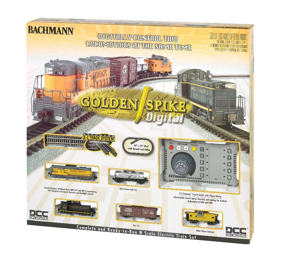 Оригинал Bachmann Trains Golden Spike - N Scale Ready To Run Electric Train...