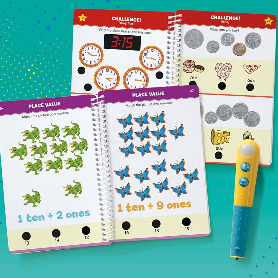 Educational Insights® Hot Dots® Junior Let's Master Grade 1 Math