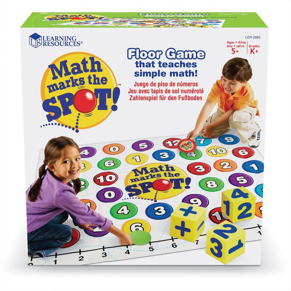 Обучение игры в ее. Math Marks the spot настольная игра. Learning resources игра. Learning resources игрушки. Напольные математические игры.