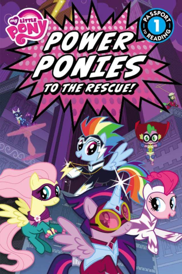 Игра Power Ponies. Pony Power go game.