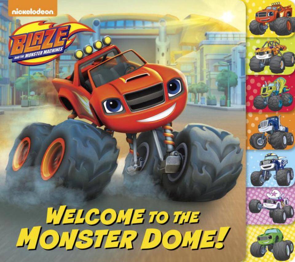 Blaze and the Monster Machines Welcome to the Monster Dome! Board Book |  Играландия - интернет магазин игрушек