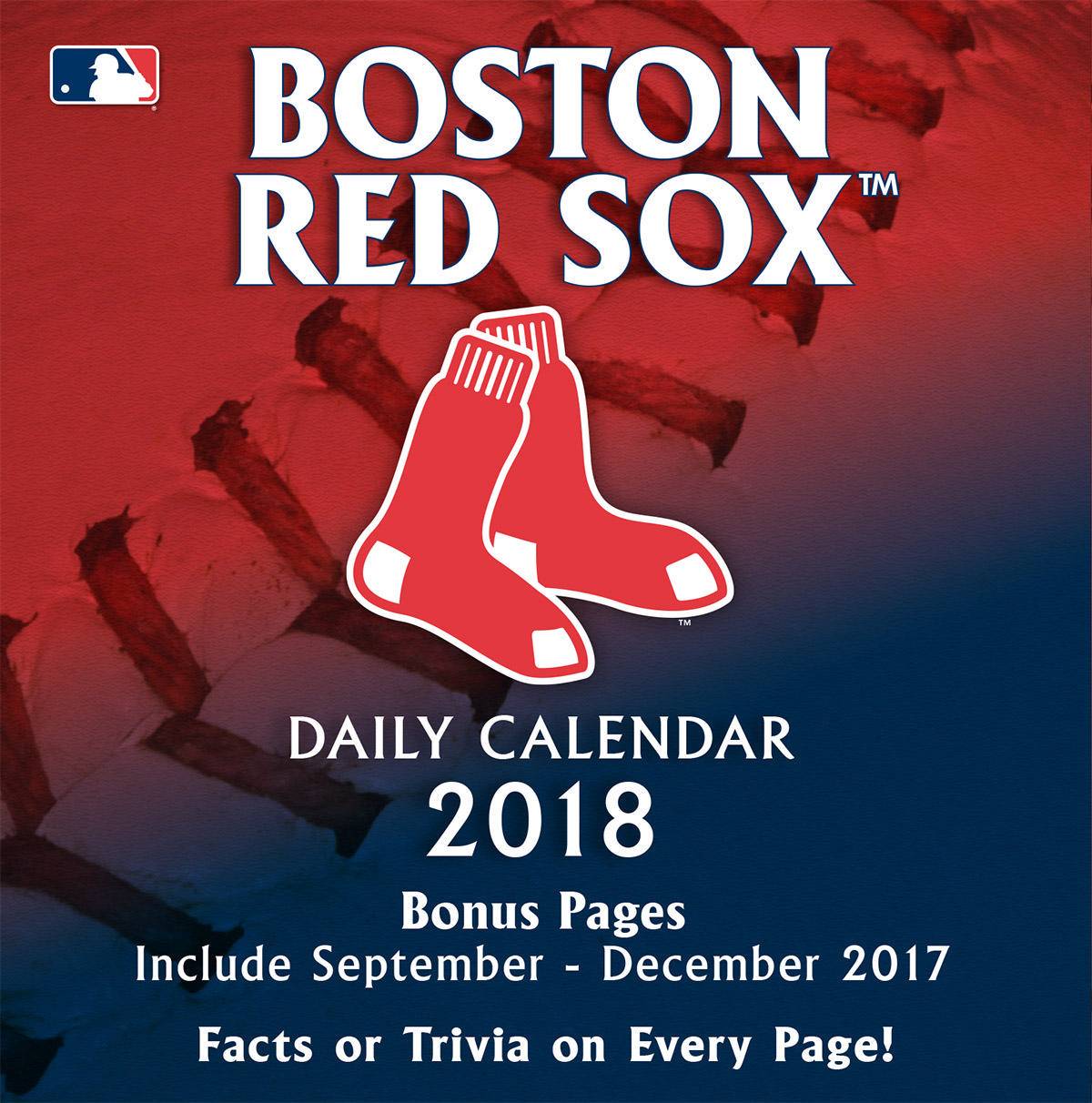 Turner 2018 MLB Boston Red Sox Box Calendar Играландия интернет
