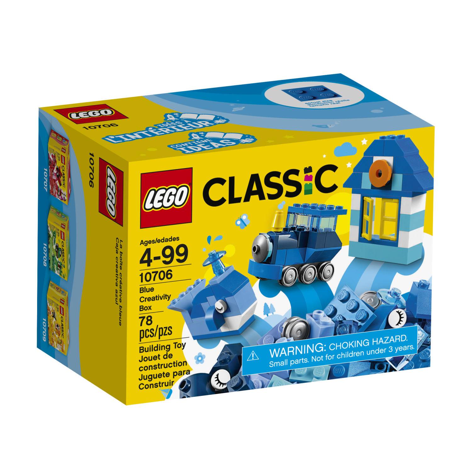 LEGO Classic Blue Creativity Box 10706