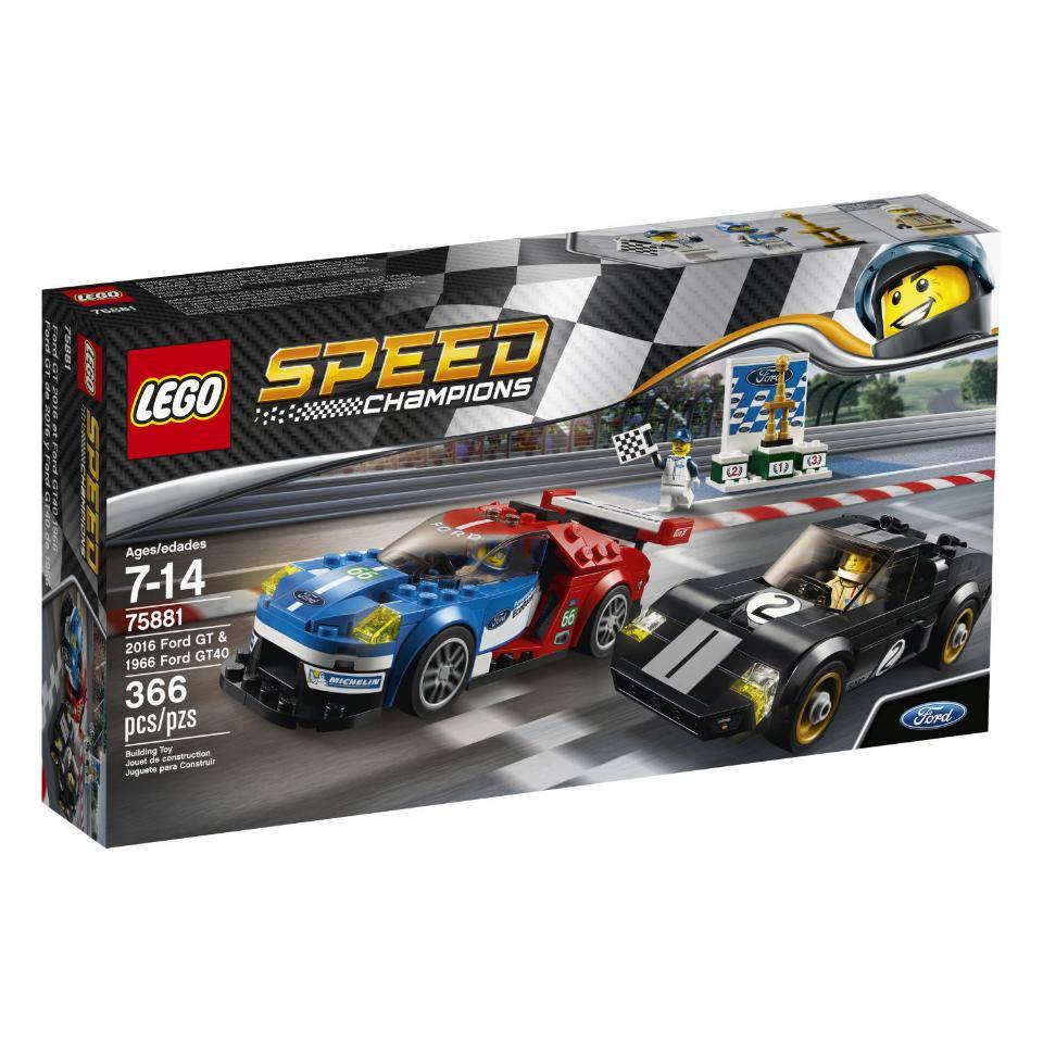 LEGO Speed Champions 2016 Ford GT & 1966 Ford GT40 (75881) | Играландия -  интернет магазин игрушек