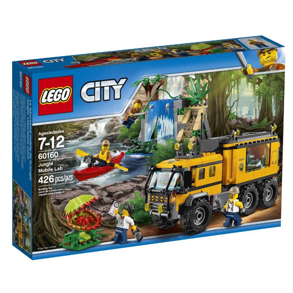 Lego city jungle lab on sale