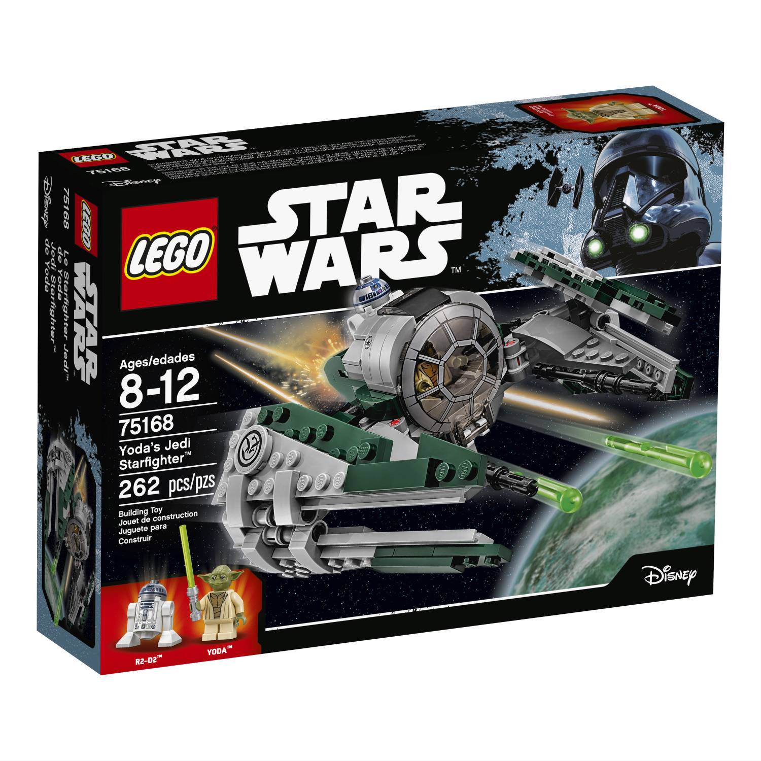 LEGO Star Wars Yoda s Jedi Starfighter 75168