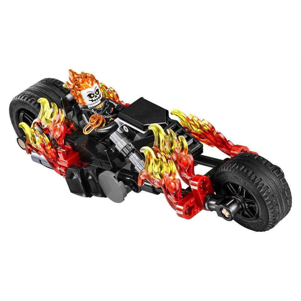 lego ghost rider spiderman team up