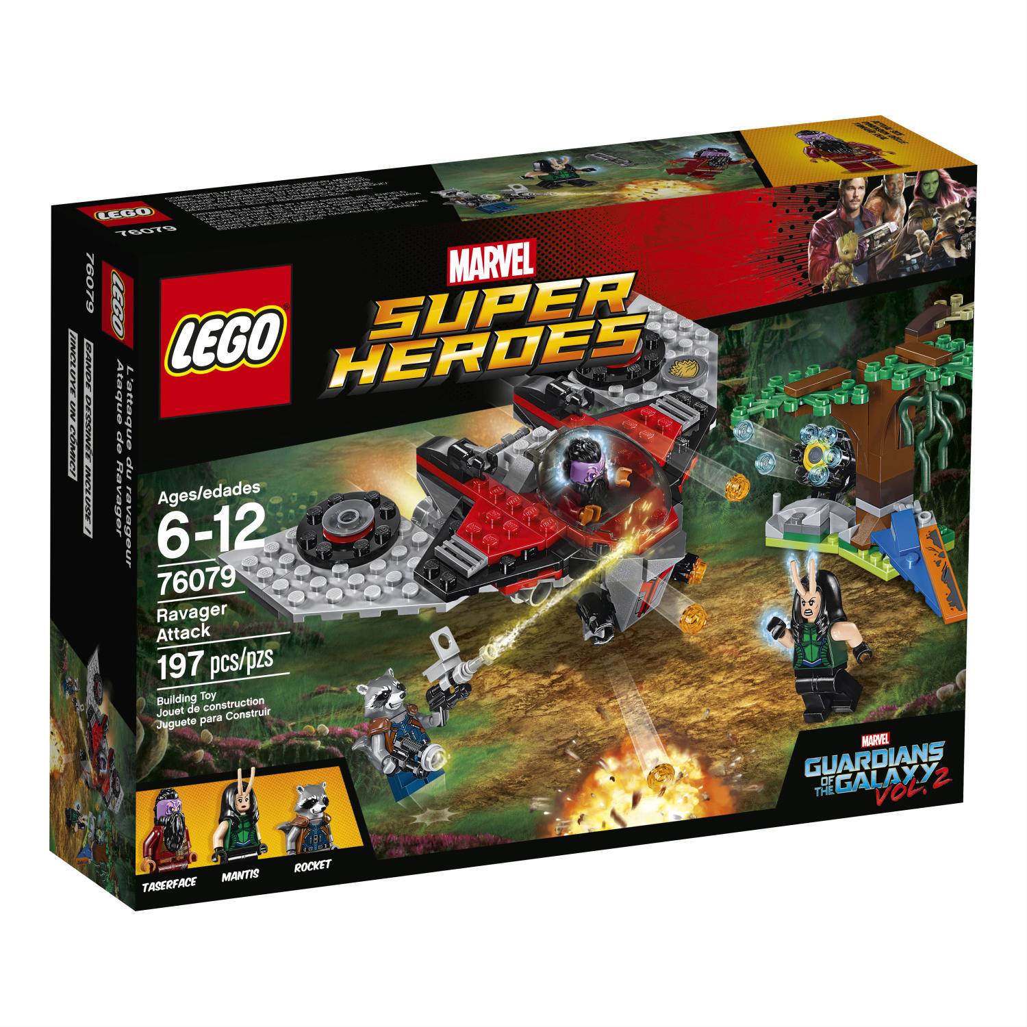 LEGO Super Heroes Marvel Guardians of the Galaxy Ravager Attack (76079) |  Играландия - интернет магазин игрушек