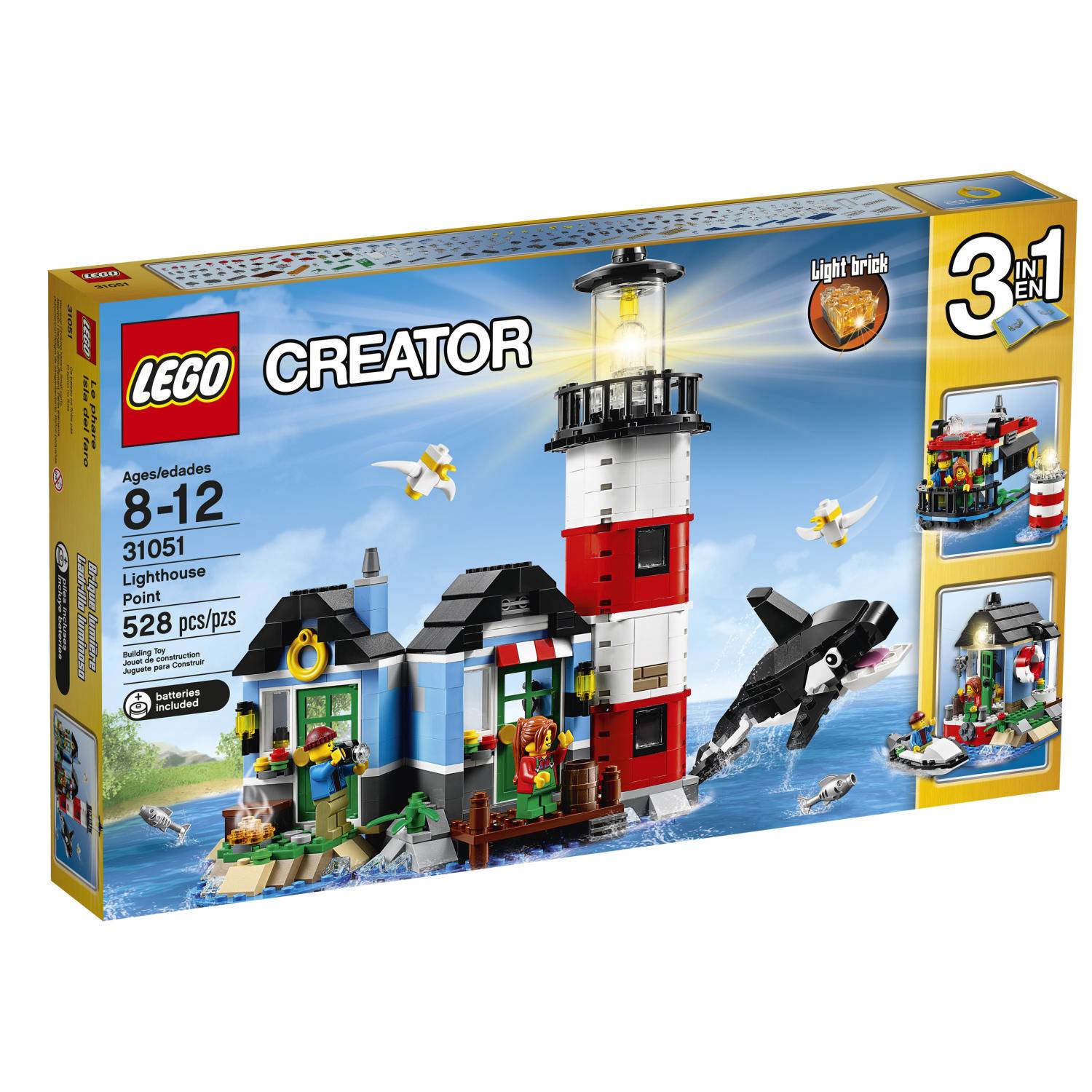 Creator light. LEGO Маяк 31051. Лего креатор Маяк 31051. Конструктор LEGO creator 31051 Маяк на мысу. Лего creator Маяк.