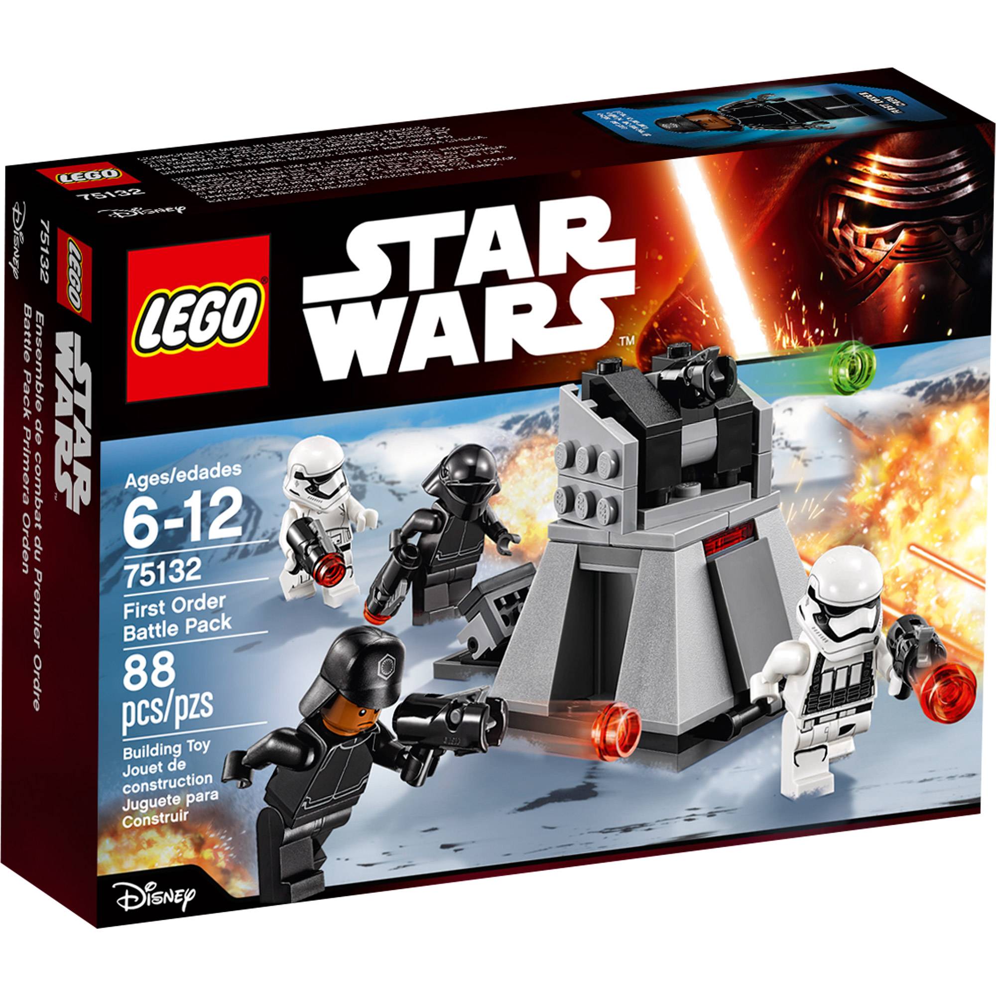 Battle pack. Лего 75132. Лего Стар ВАРС 75132. Конструктор LEGO Star Wars 75132 боевой набор первого ордена. LEGO наборы Звездные войны.