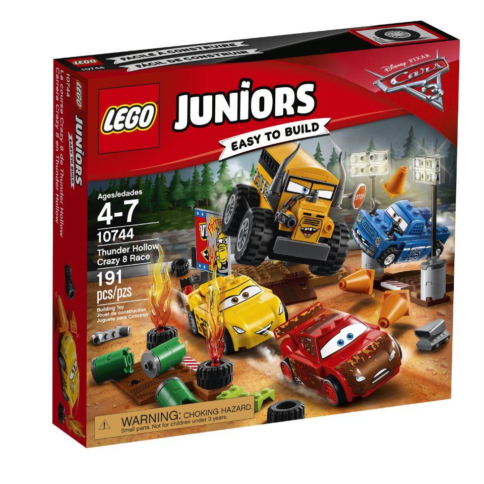 Lego juniors cars 3 thunder hollow on sale