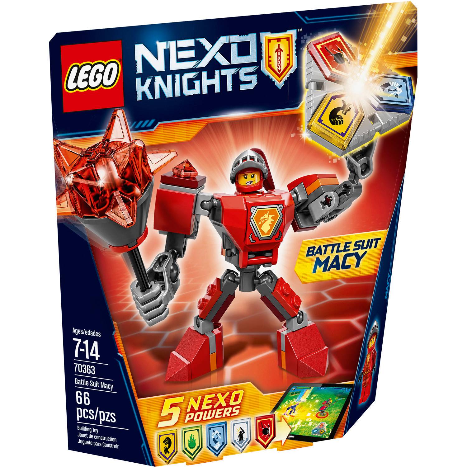 LEGO Nexo Knights Battle Suit Macy 70363