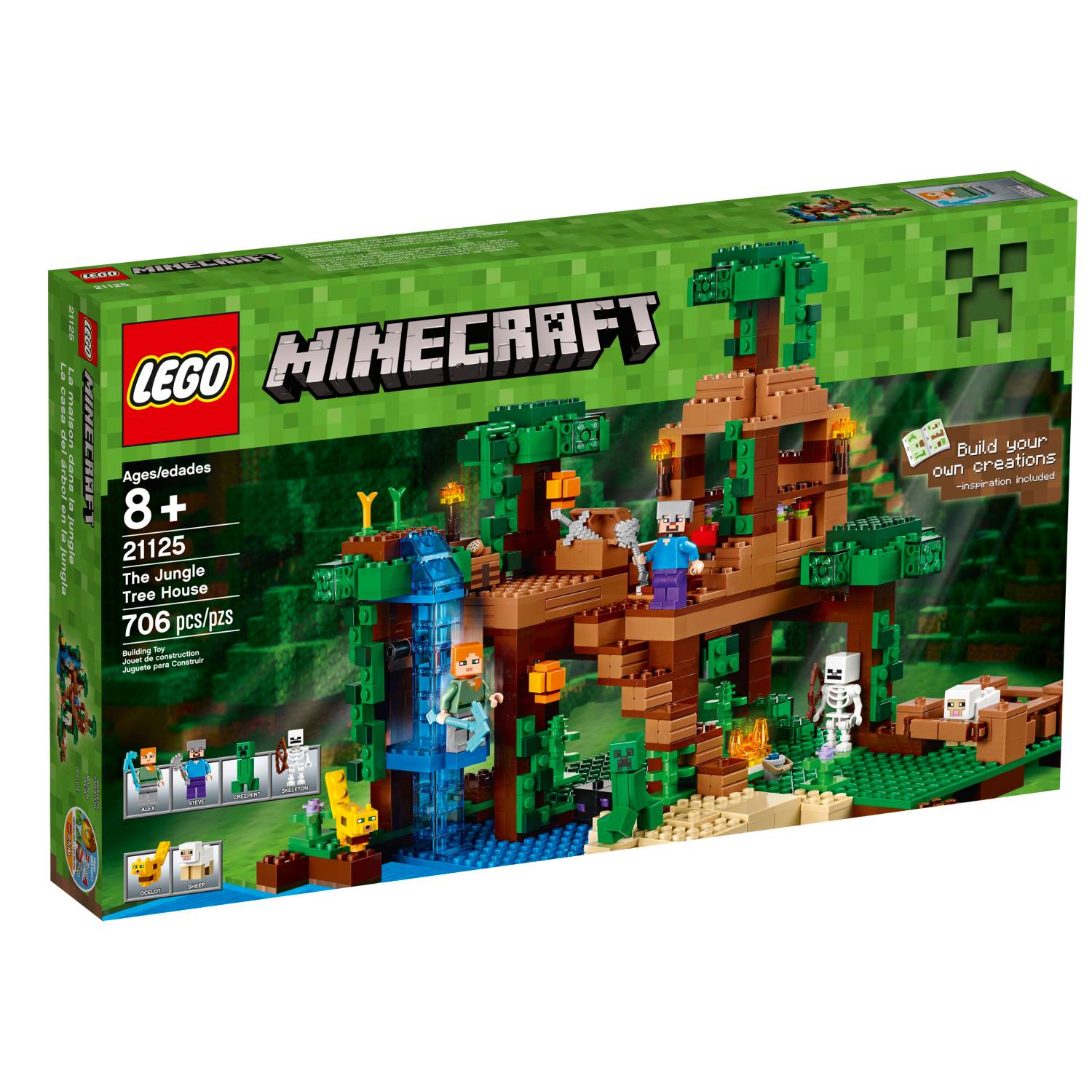 LEGO Minecraft The Jungle Tree House 21125