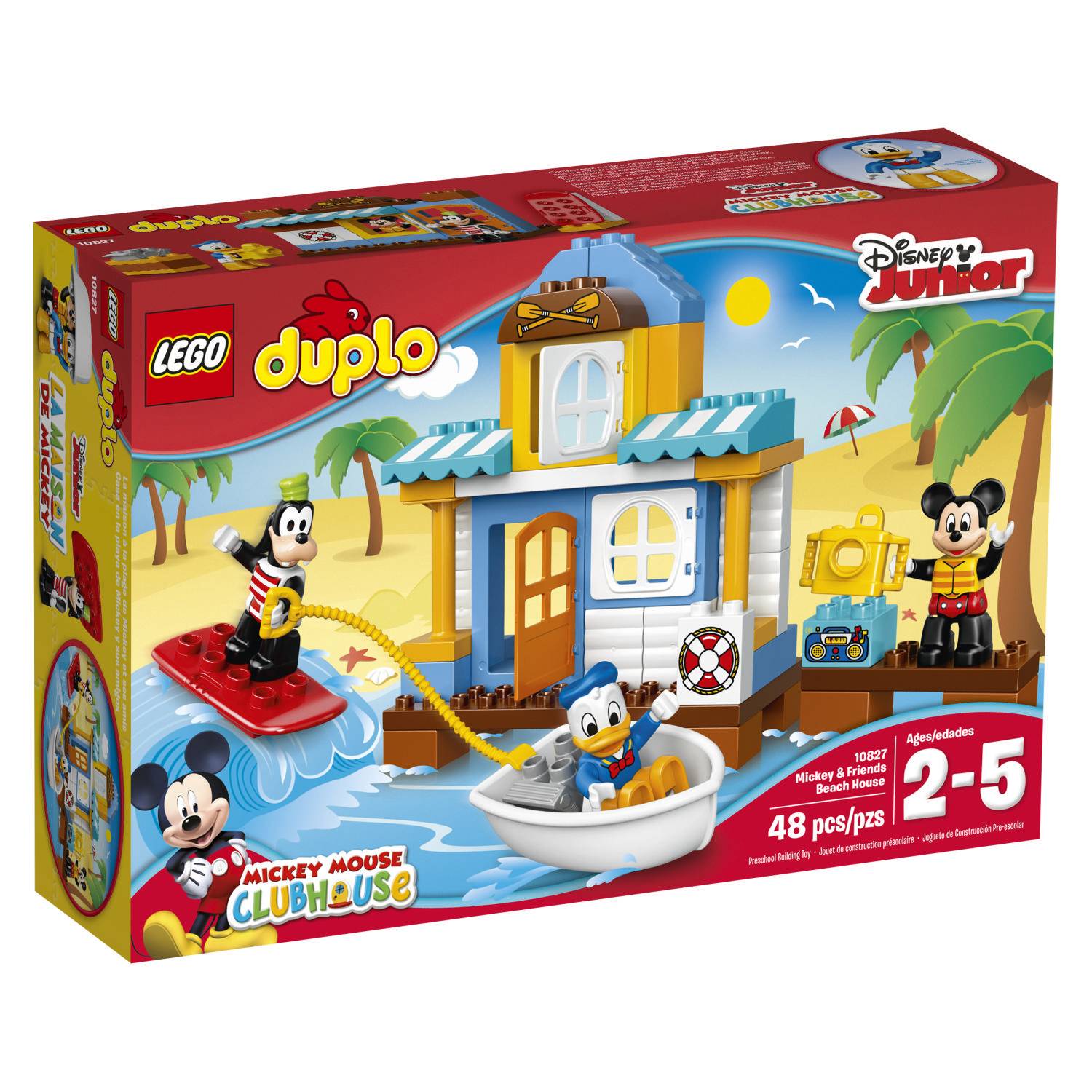 lego duplo mickey beach house