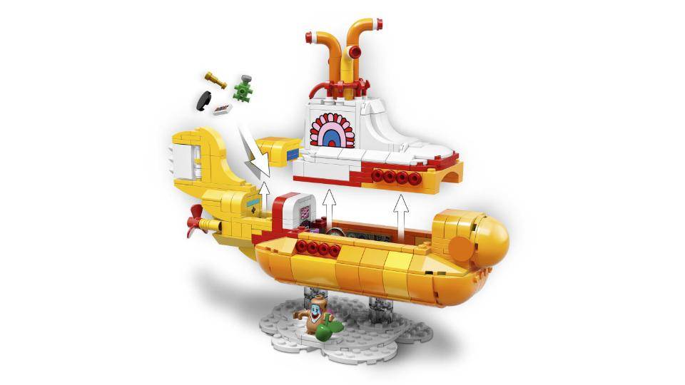 lego yellow submarine 21306