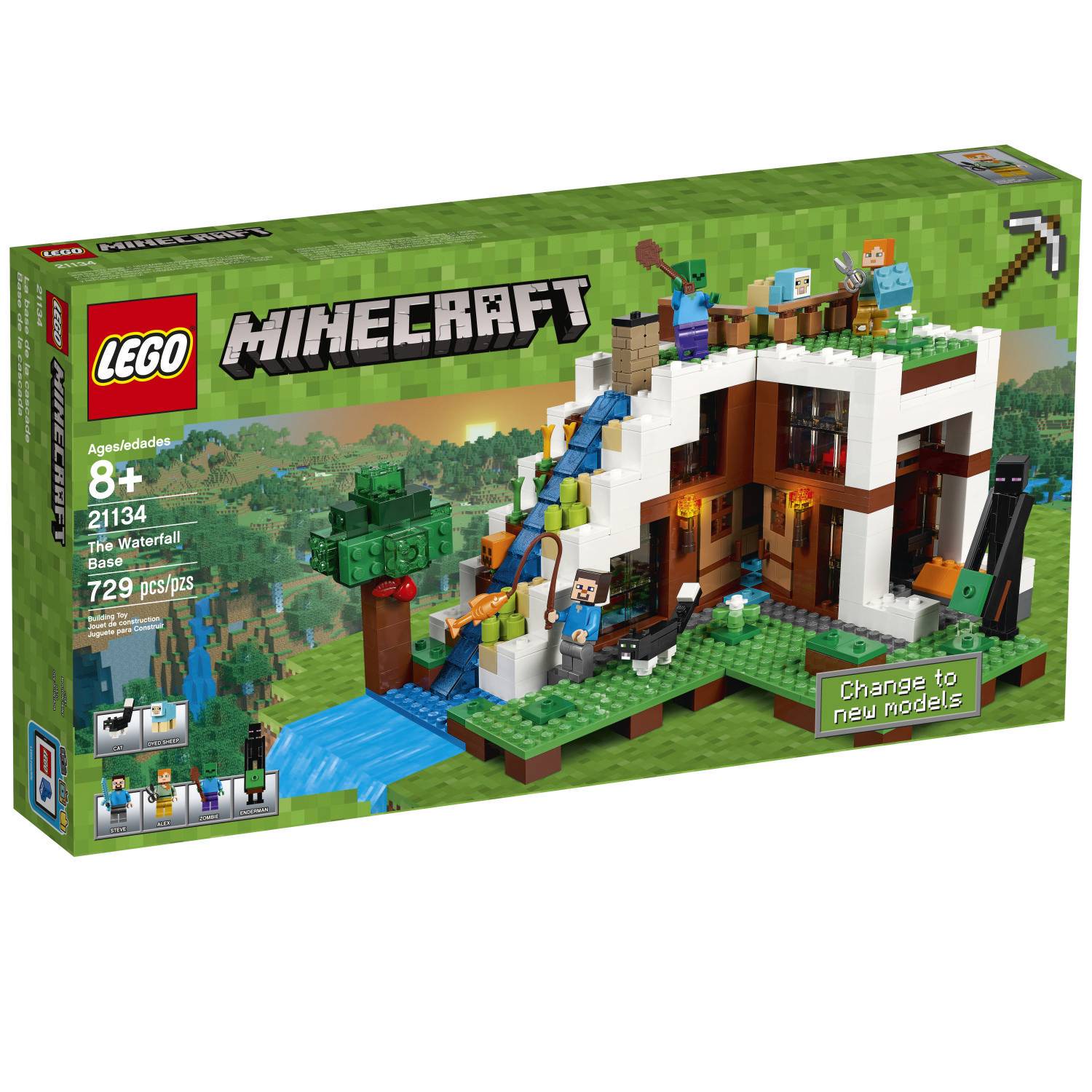 Lego minecraft base on sale