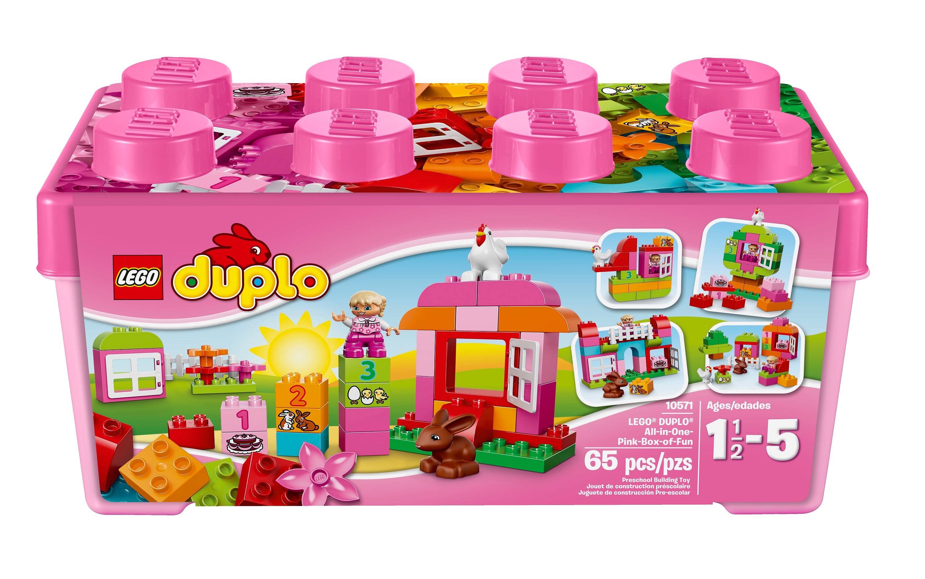 Lego duplo all in one pink on sale