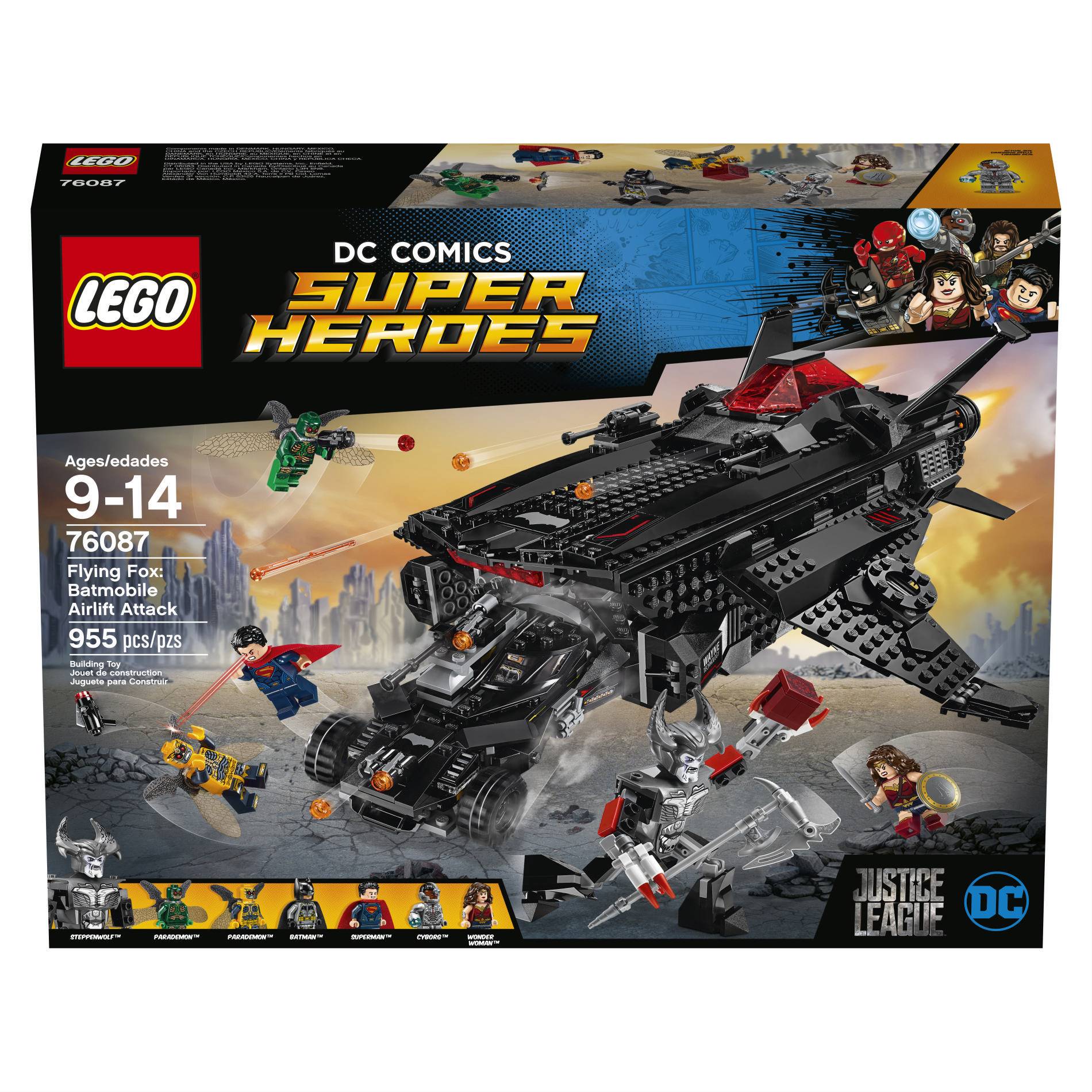 LEGO Super Heroes DC Comics Justice League Flying Fox (76087) | Играландия  - интернет магазин игрушек