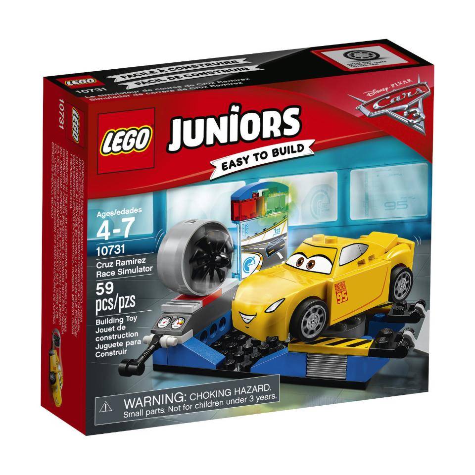 LEGO Juniors Disney Pixar Cars 3 Cruz Ramirez Race Simulator 10731