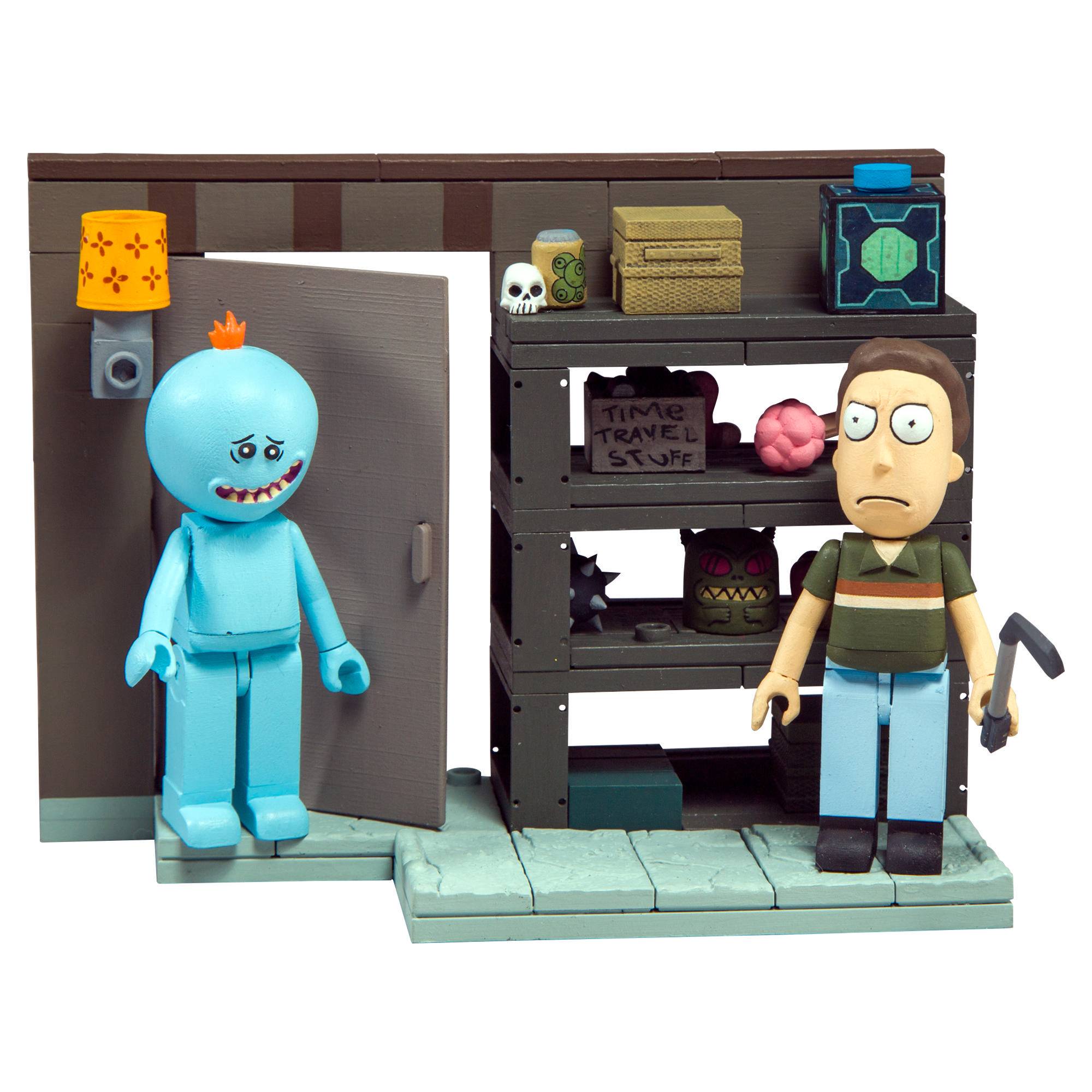 Оригинал McFlarane Toys Rick & Morty Small Set Series 1 Construction Se...