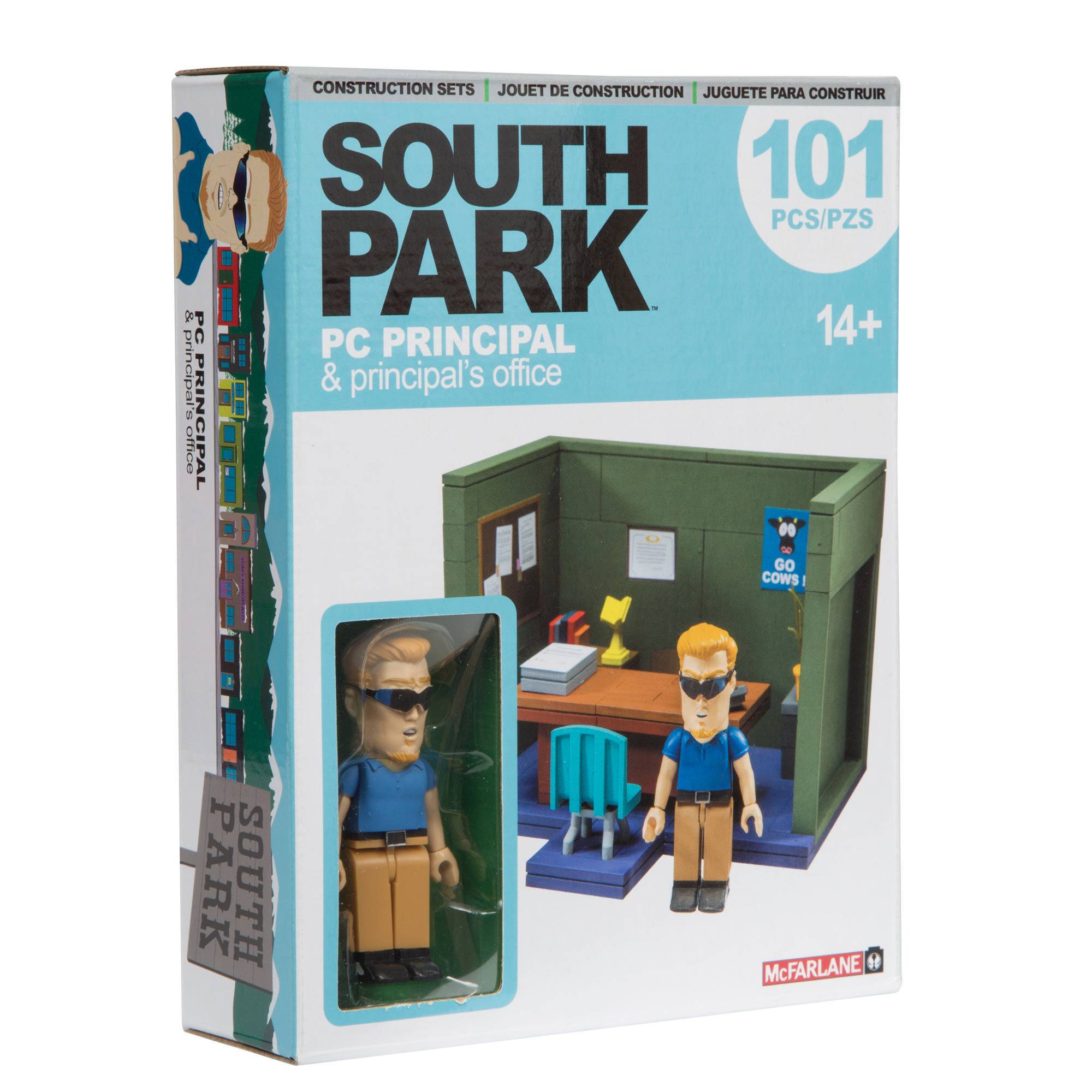 McFarlane Toys South Park The Classroom Large Construction Set 3 Figures 259 Pcs for sale online