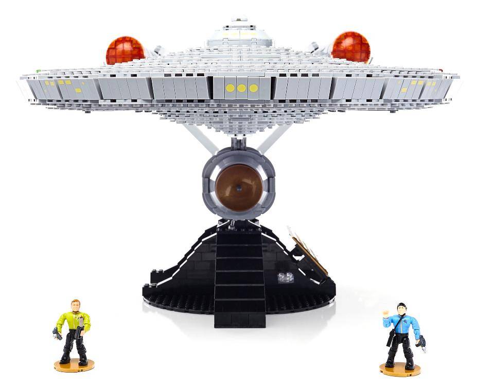 Mega Bloks Star Trek U.S.S. Enterprise NCC-1701 3098 Pieces ...