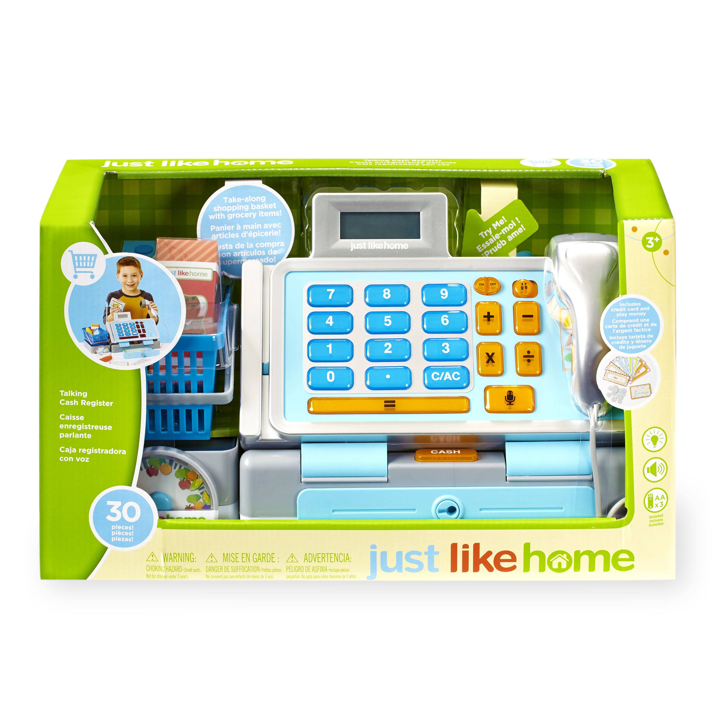 Just like home on sale toy cash register