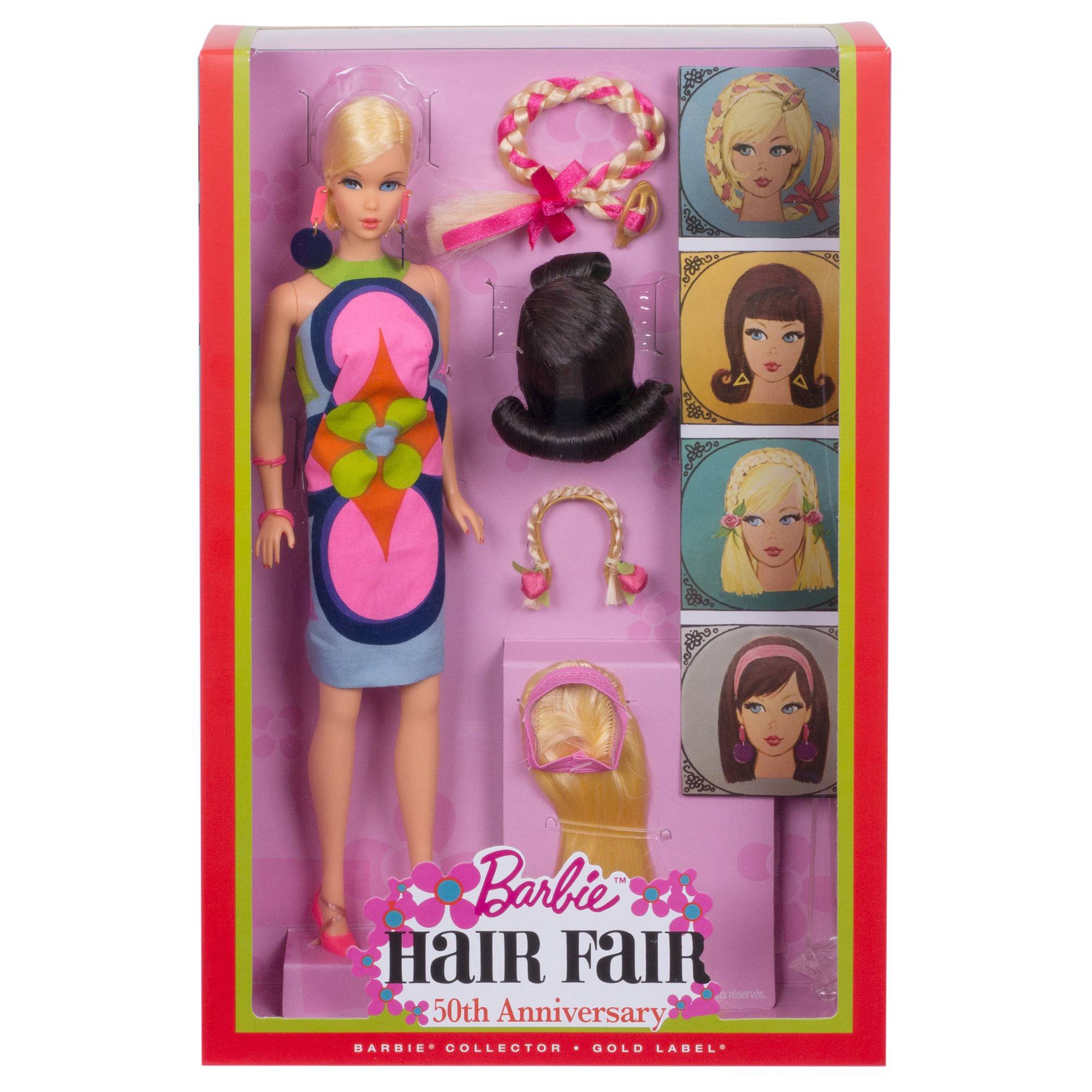 barbie hair fair 50th anniversary