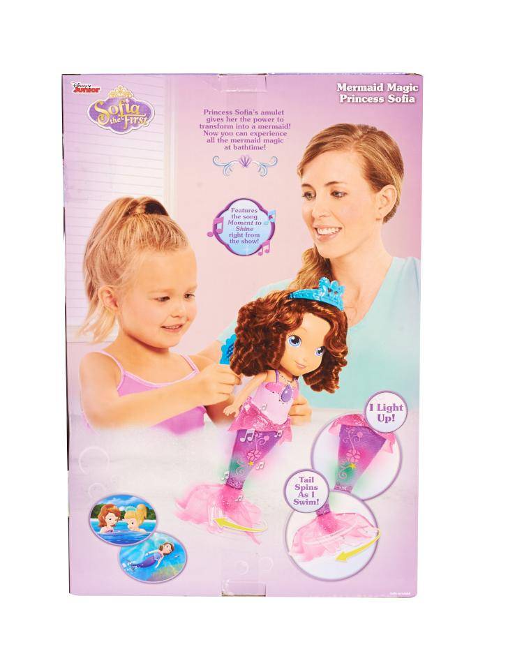 Disney Junior Sofia the First Mermaid Magic Doll