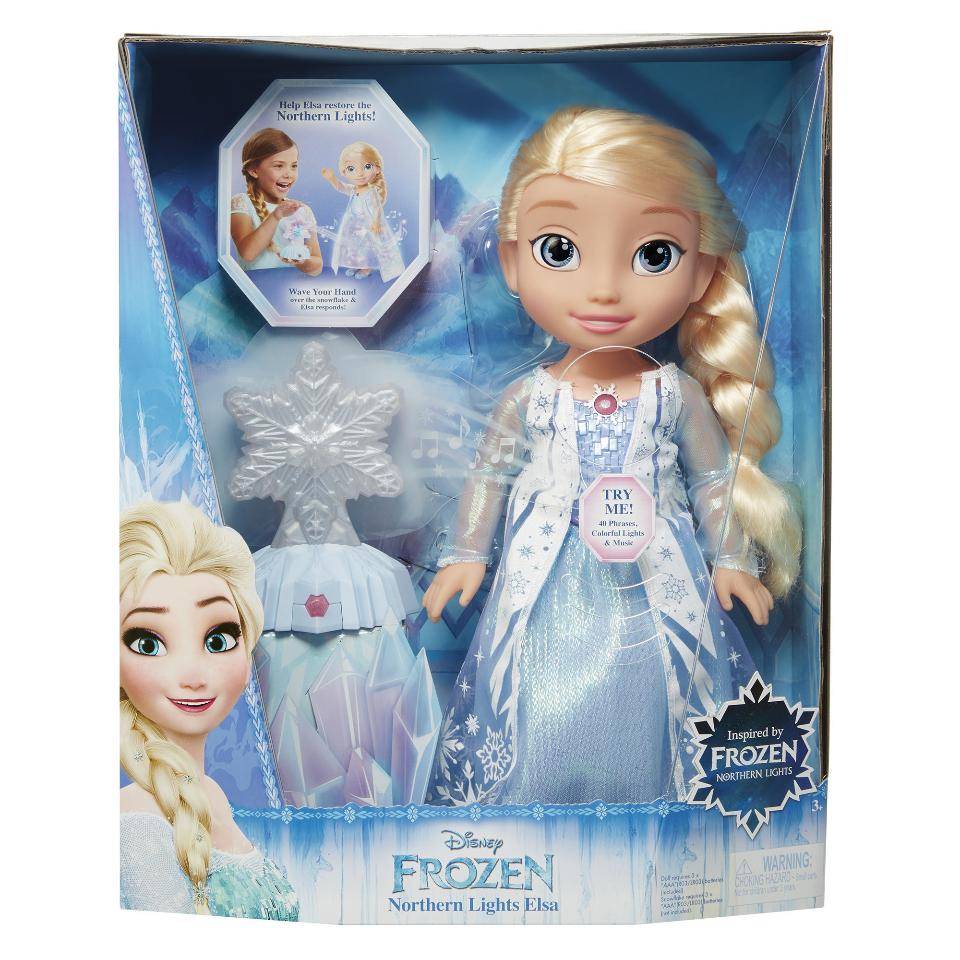 Elsa northern sales lights doll