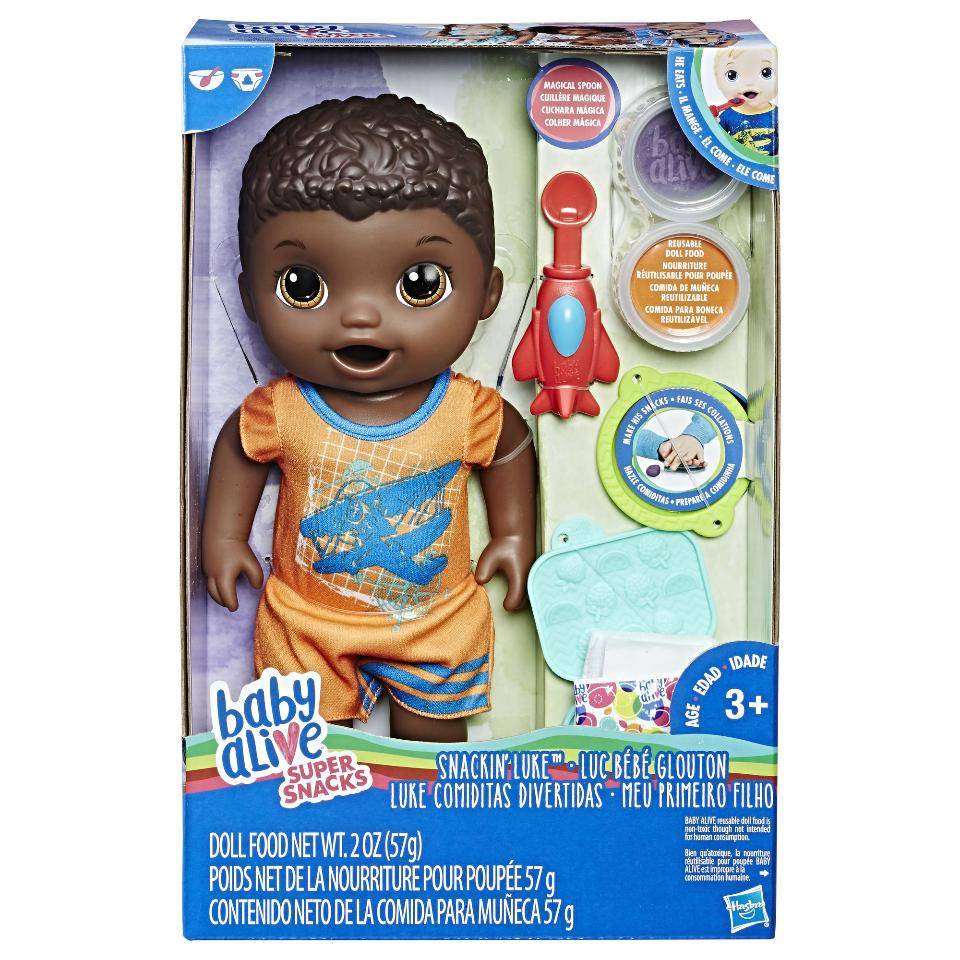 Baby Alive Super Snacks Snackin Luke Baby Doll