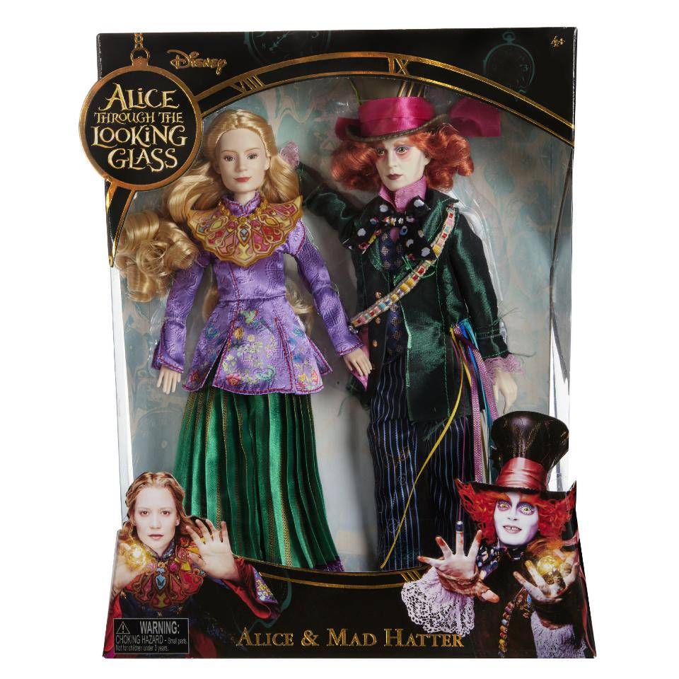 Disney Alice in Wonderland 11.5 inch Deluxe Collector Doll - Hatter and  Alice | Играландия - интернет магазин игрушек