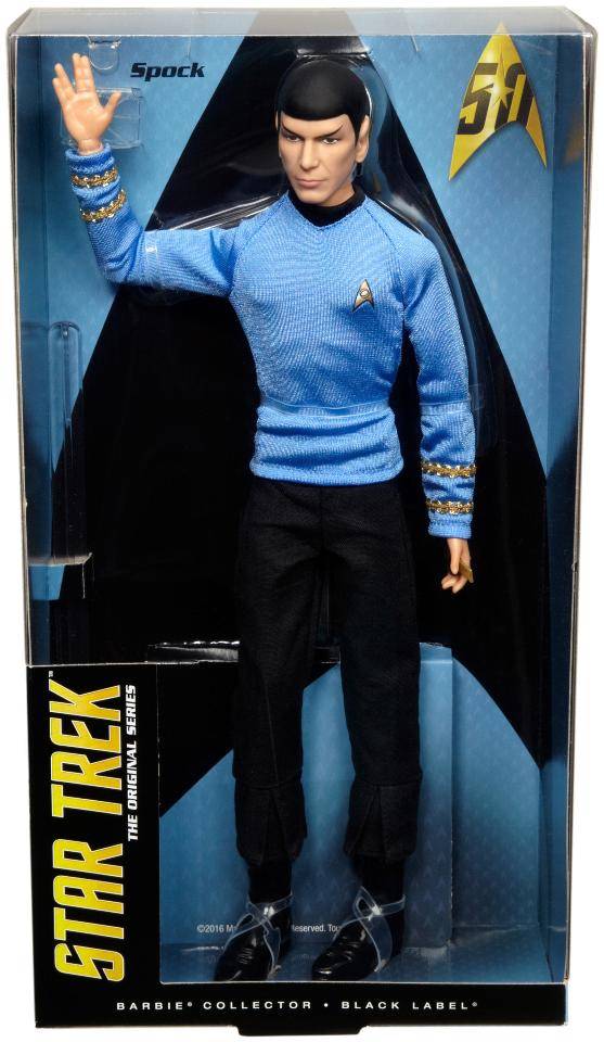 Barbie Star Trek 50th Anniversary Spock Doll