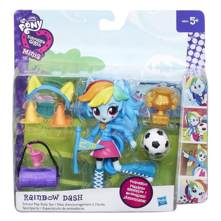 My Little Pony Equestria Girls Minis Rainbow Dash School Pep Rally Playset  | Играландия - интернет магазин игрушек