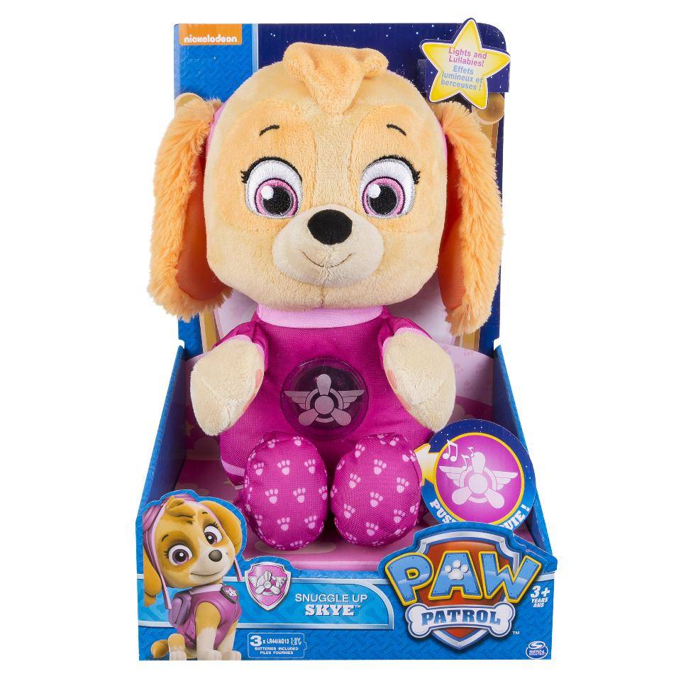 paw patrol snuggle up skye