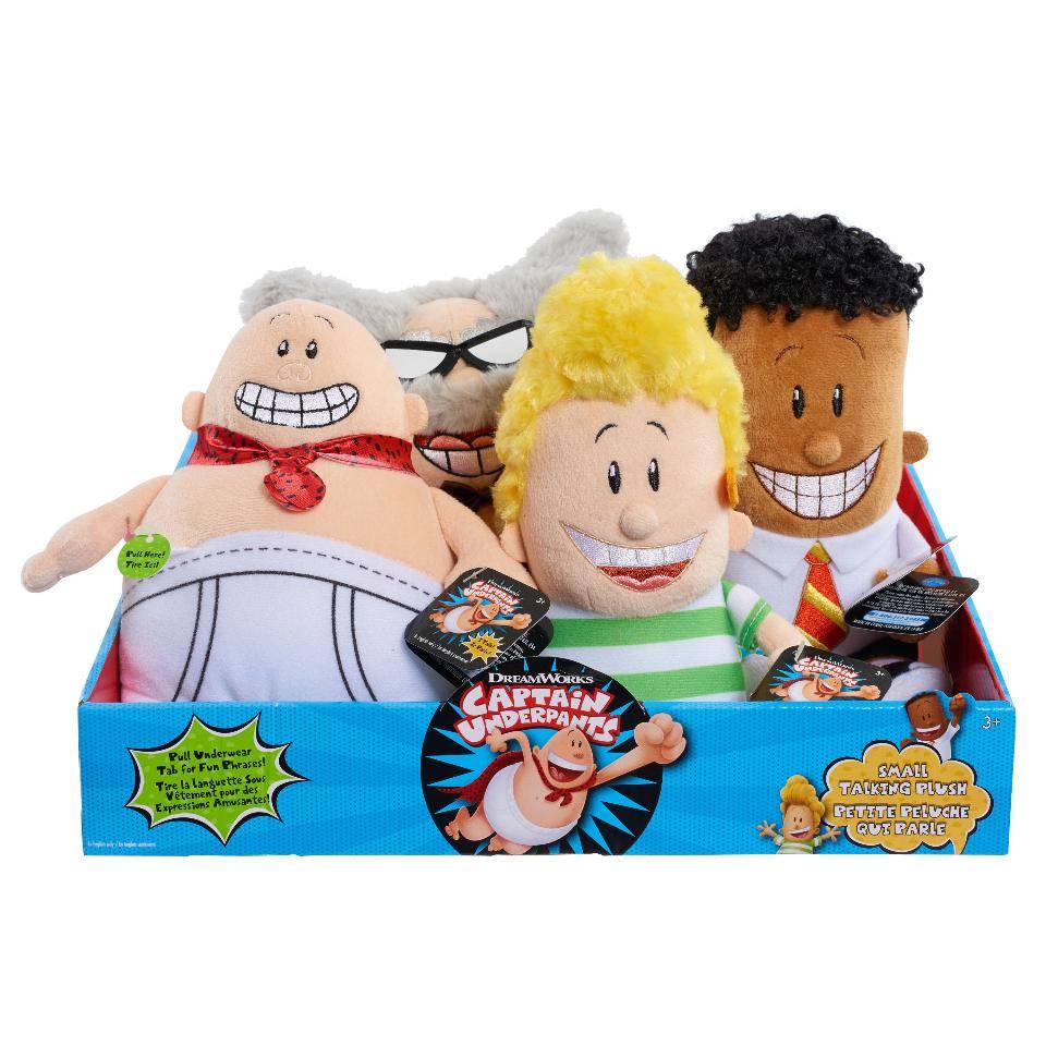 captain underpants talking plush