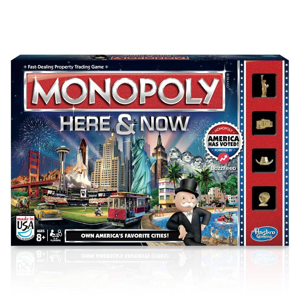 Monopoly Here & Now Game | Играландия - интернет магазин игрушек