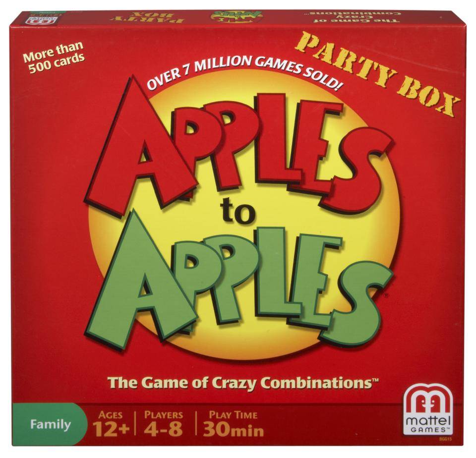 Apples to Apples Party Box - The Game of Crazy Combinations (Family  Edition) | Играландия - интернет магазин игрушек