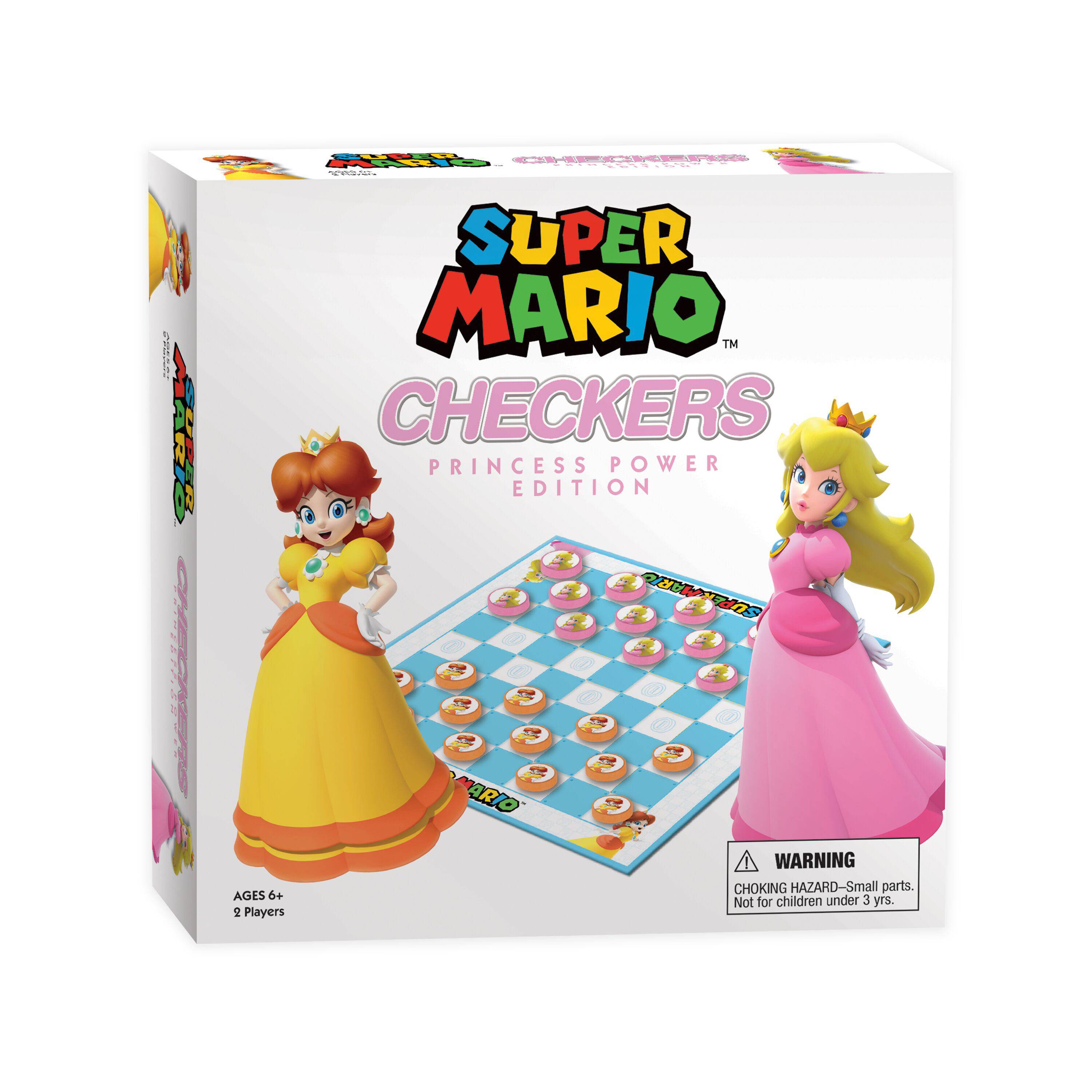 USAopoly Nintendo Super Mario Princess Power Edition Checkers Game |  Играландия - интернет магазин игрушек