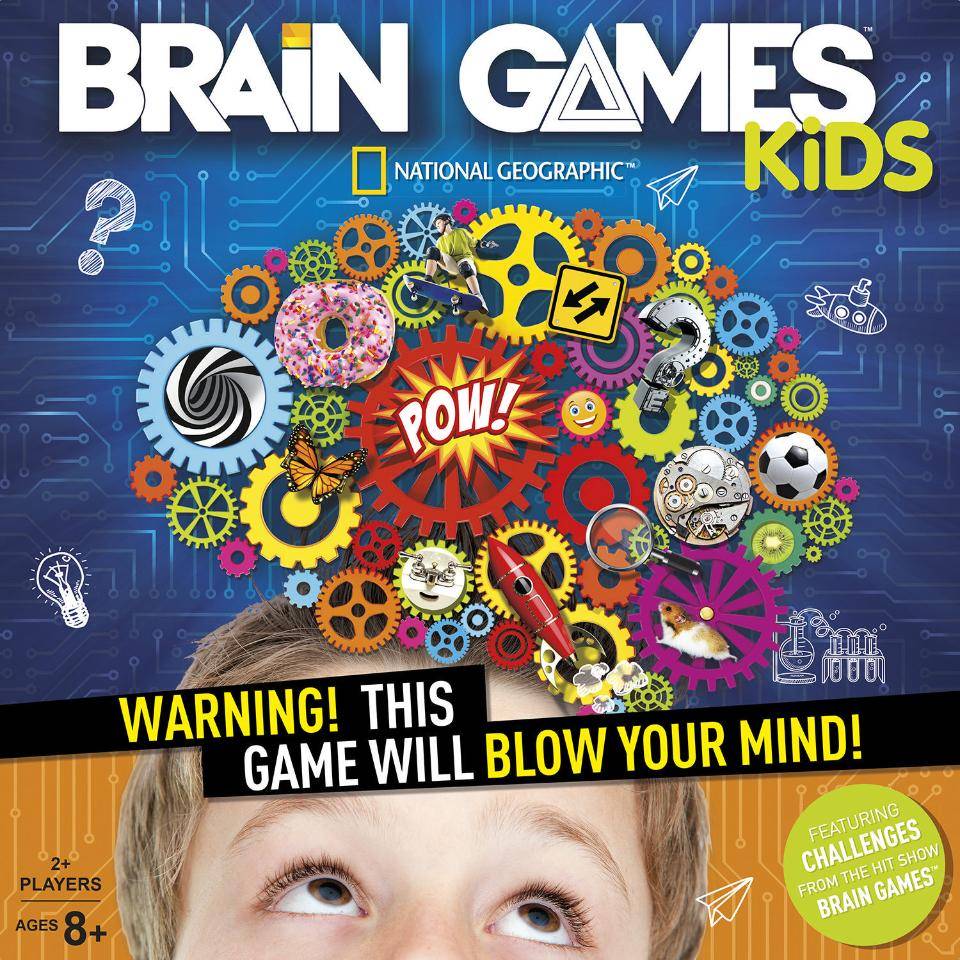 Kids brains. Игра Brain. Brain games National Geographic. Brain games for Kids. Передача Brain games.