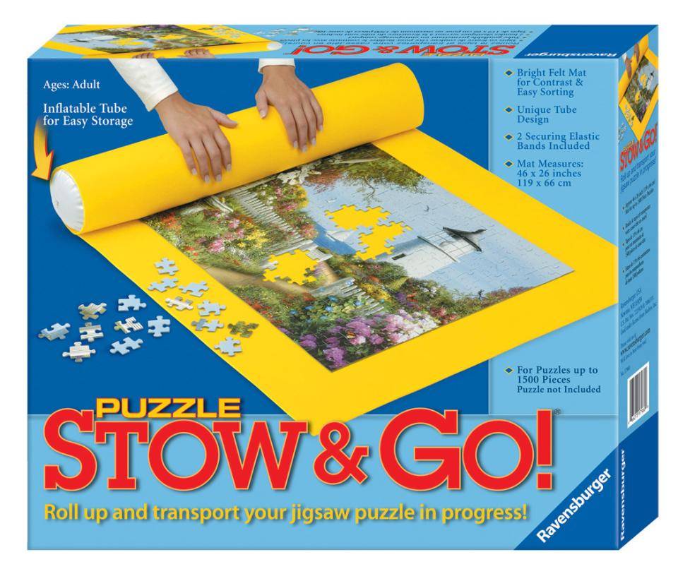 Stow and store go puzzle keeper