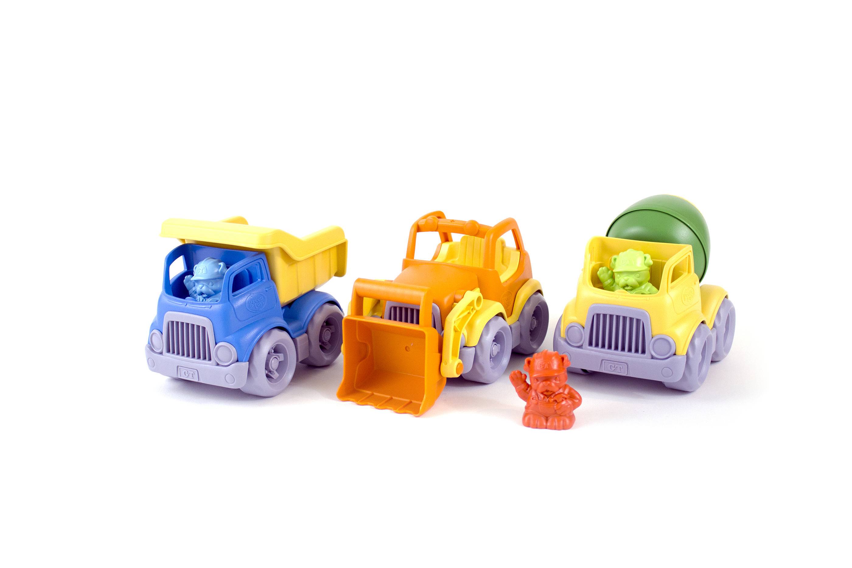 green toys construction trucks set